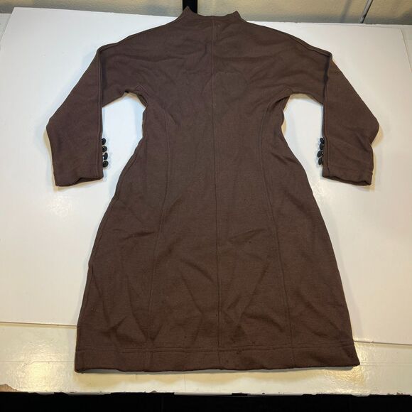 FENDI Authentic VINTAGE 1980'S FENDI Wool DRESS Made in Italy 44 - Picture 2 of 13